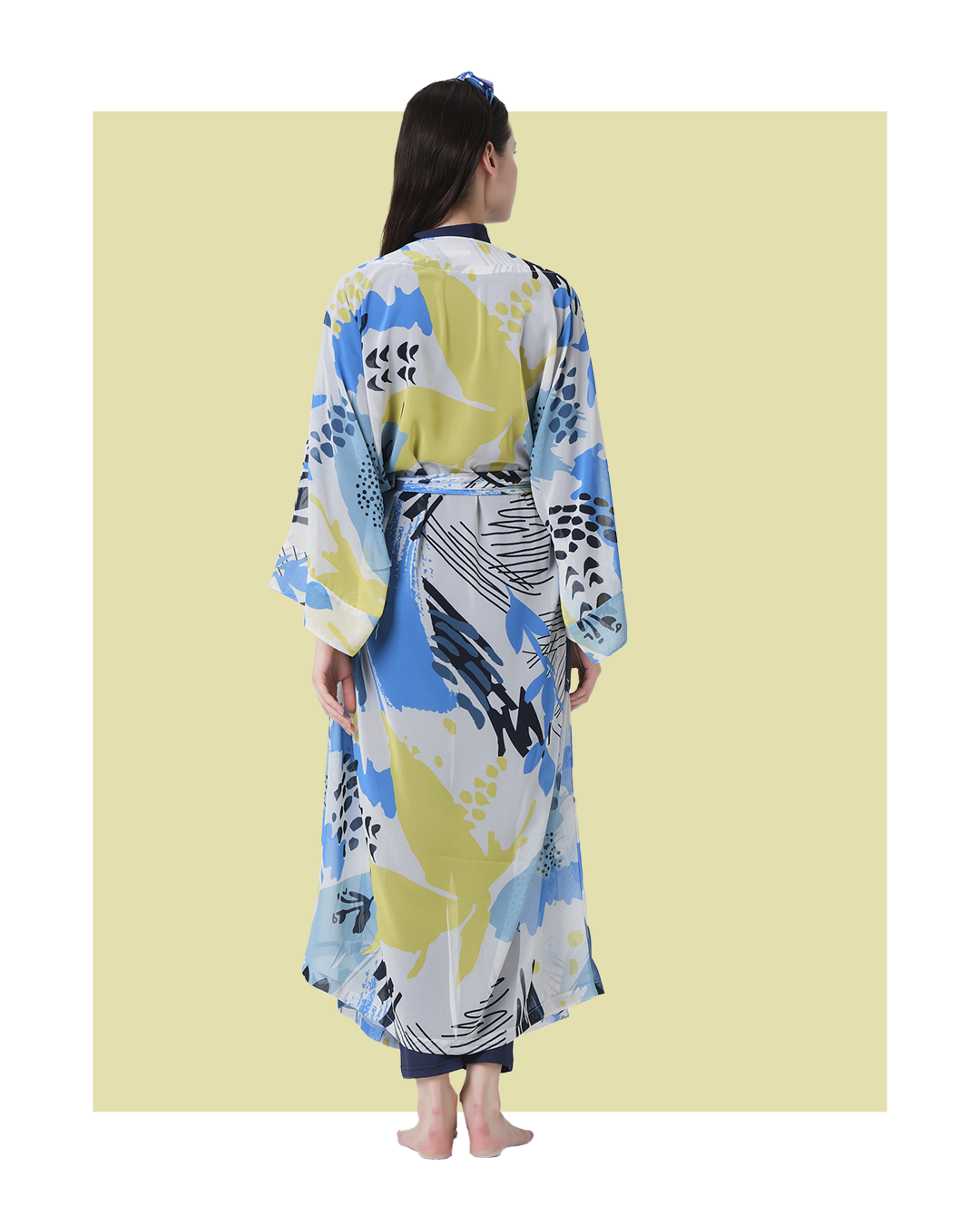 Printed Kimono