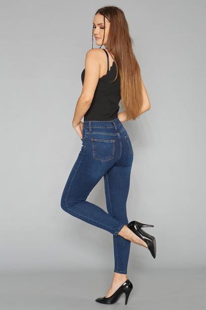 Skinny Fit High  Waist Women's Jeans Pant